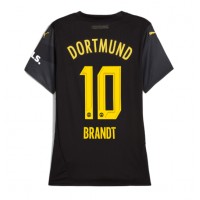 Borussia Dortmund Julian Brandt #10 Fotballklær Bortedrakt Dame 2024-25 Kortermet